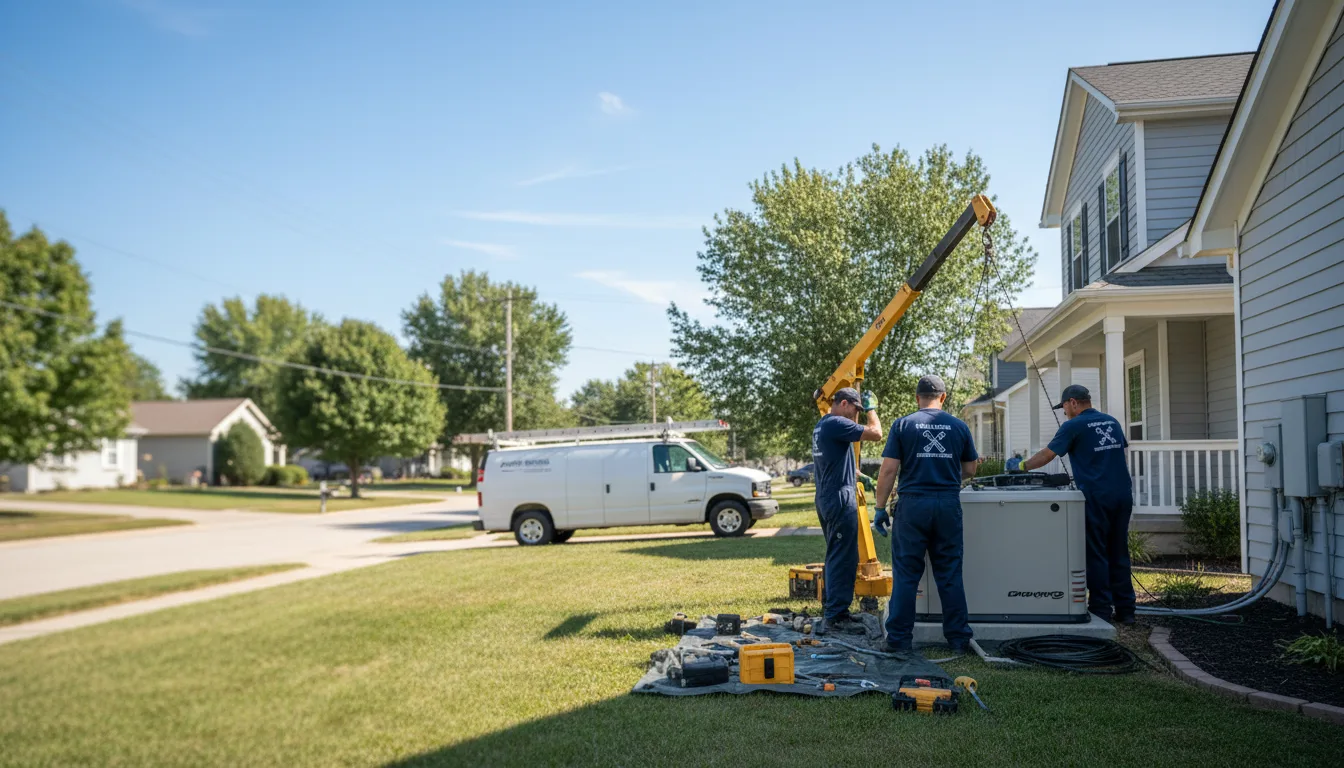Generator Installation in Greencastle, IN near me